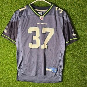 Youth Large Seattle Seahawks Jersey Alexander #37 NFL Football‎ Reebok Equipment